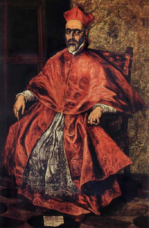 El Greco Portrait of Cardinal Don Fernando Nino de Guevara